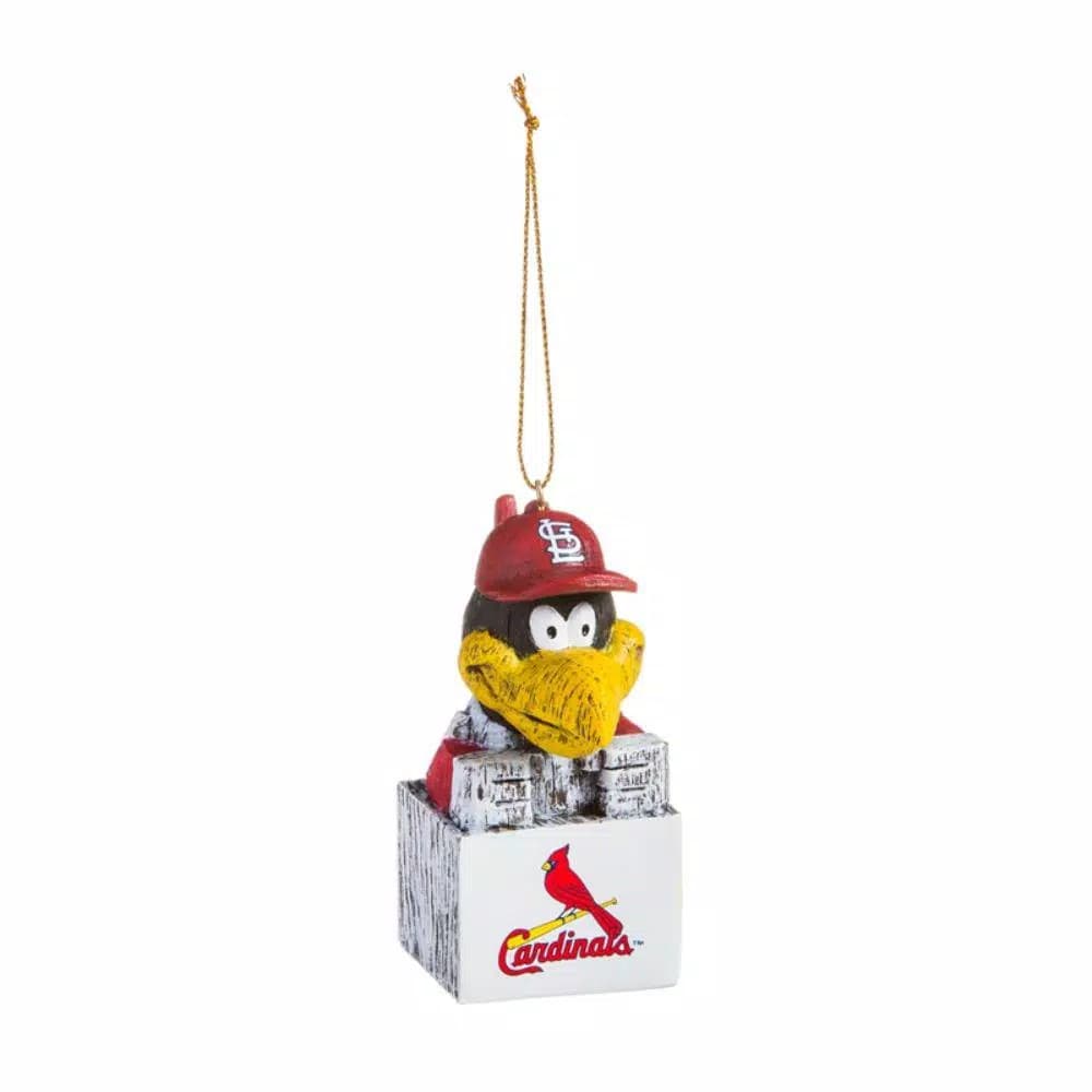 Team Sports America St. Louis Cardinals MLB Mascot Tiki Totem Christmas Ornament