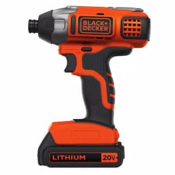 BLACK+DECKER 20V MAX Cordless Impact Driver Kit with 2 Ah Battery and Charger thumbnail 1