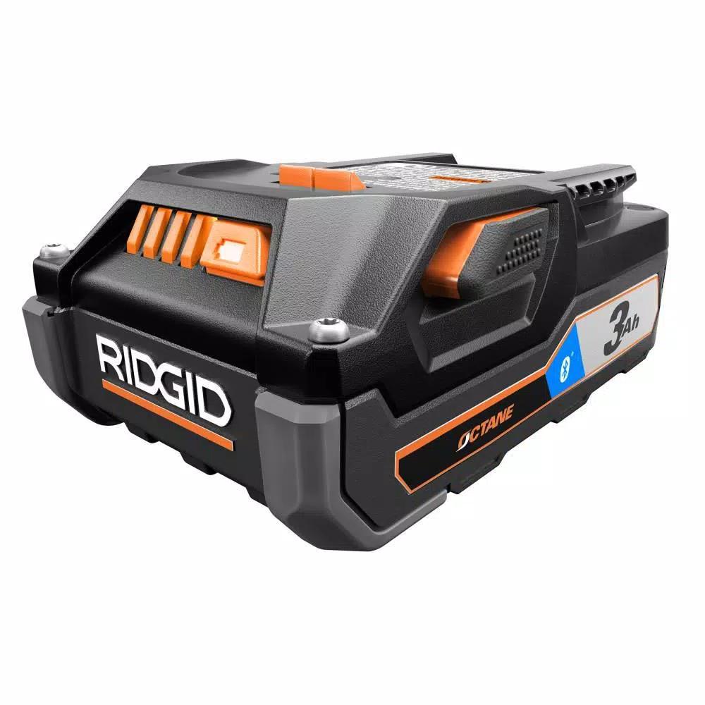 RIDGID 18V OCTANE Cordless Brushless 3-Speed 1/4 Sheet Sander Kit with 3.0 Ah Battery and Charger