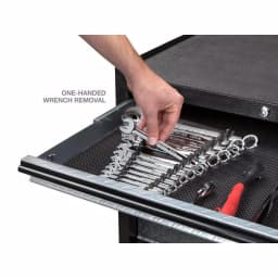 TEKTON 13-Tool Store-and-Go Wrench Rack Keeper, Black thumbnail 9