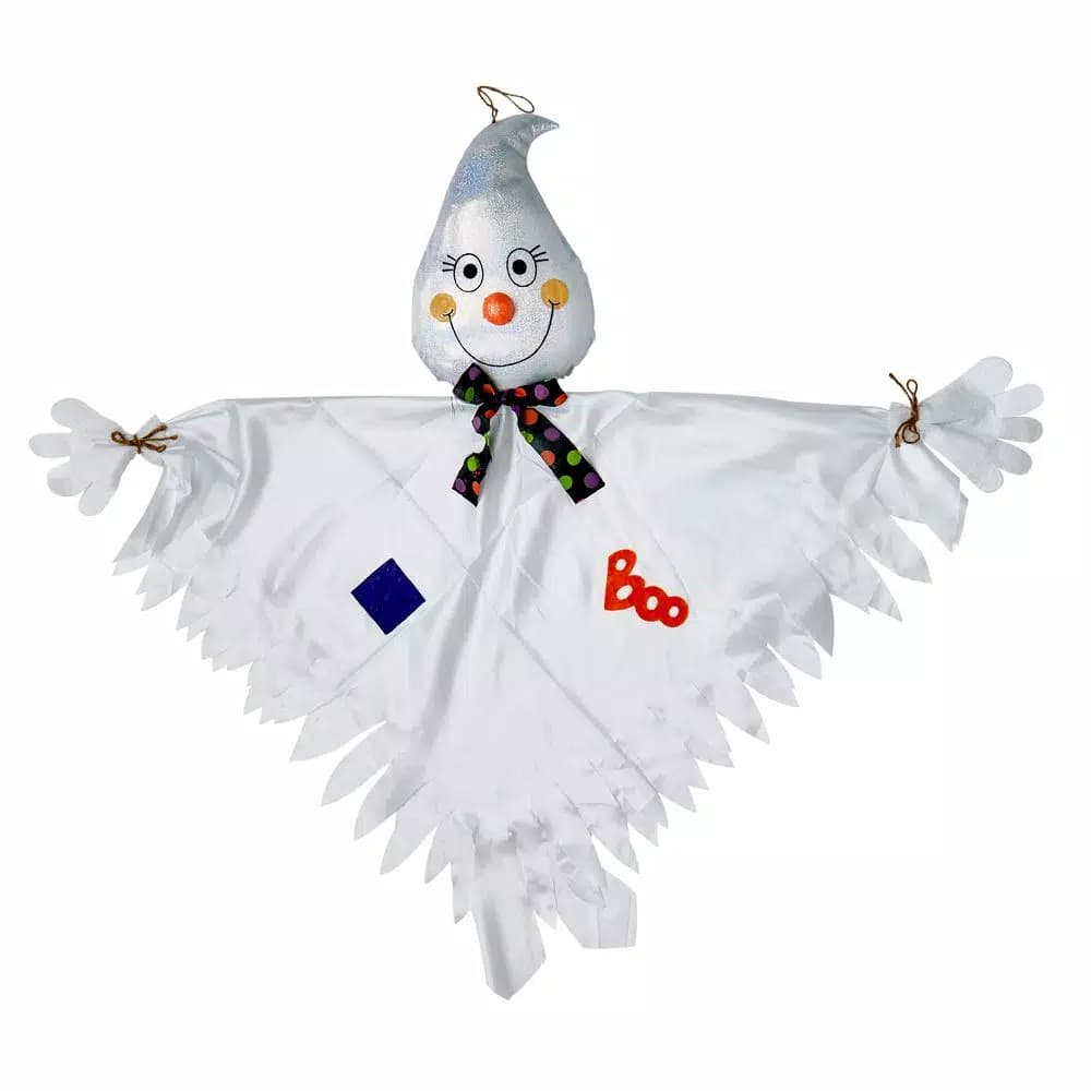 Worth Imports 43 in. Shiny Hanging Halloween Ghost Figures, Set of 2