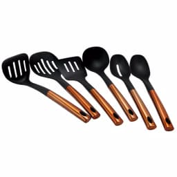Better Chef 6-Piece Copper and Stainless Steel Kitchen Utensil Set thumbnail 1