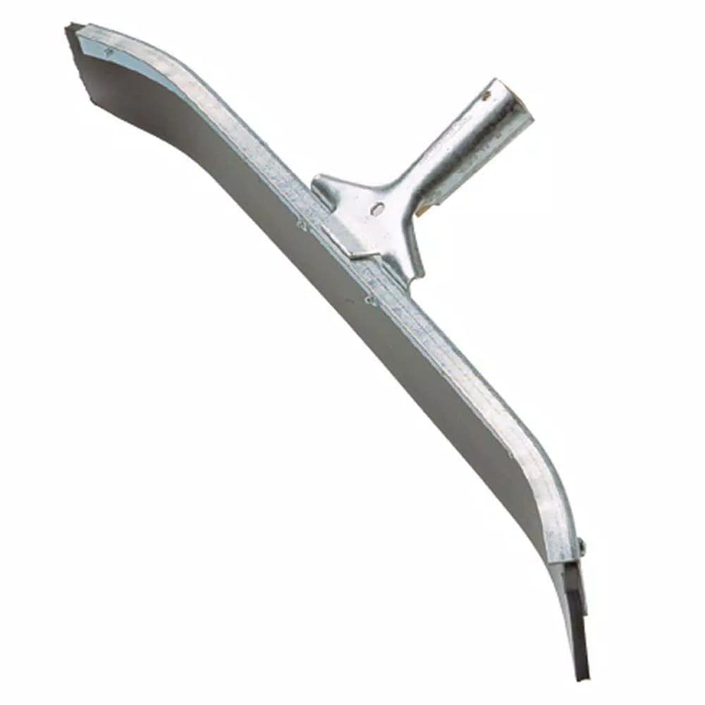 Ettore 24 in. Curved Industrial Duty Steel Floor Squeegee