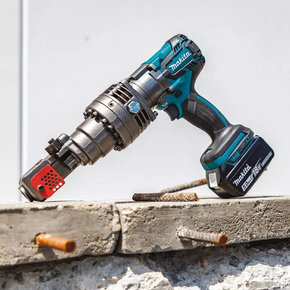 Makita 18V LXT Brushless Cordless Rebar Cutter Kit with 5.0 Ah Battery and Charger