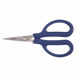 Klein Tools 6-3/8 in. Stainless Steel Utility Shears, Ambidextrous Multi-Purpose Scissors thumbnail 1