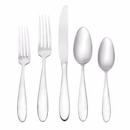 Oneida Landon 45-Piece 18/0 Stainless Steel Flatware Set, Service for 8, Silver thumbnail 1
