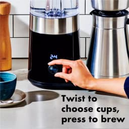 OXO On 9-Cup Stainless Steel Drip Coffee Maker with Stainless Steel Carafe thumbnail 2