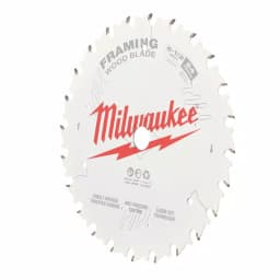 Milwaukee 6-1/2 in. 24-Tooth Framing Circular Saw Blade thumbnail 3