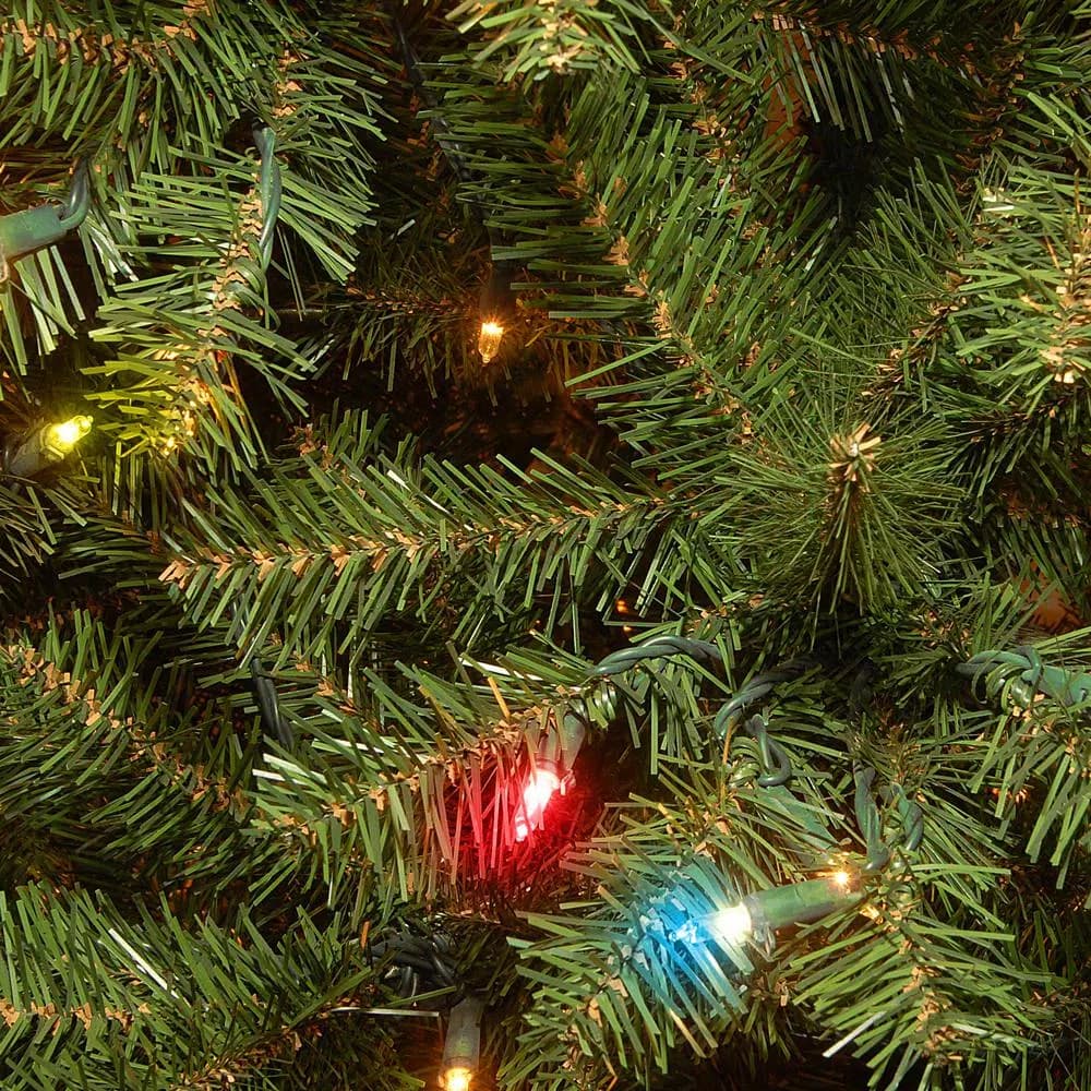 National Tree Company 6 ft. Aspen Spruce Artificial Christmas Tree with 300 Multicolor Lights