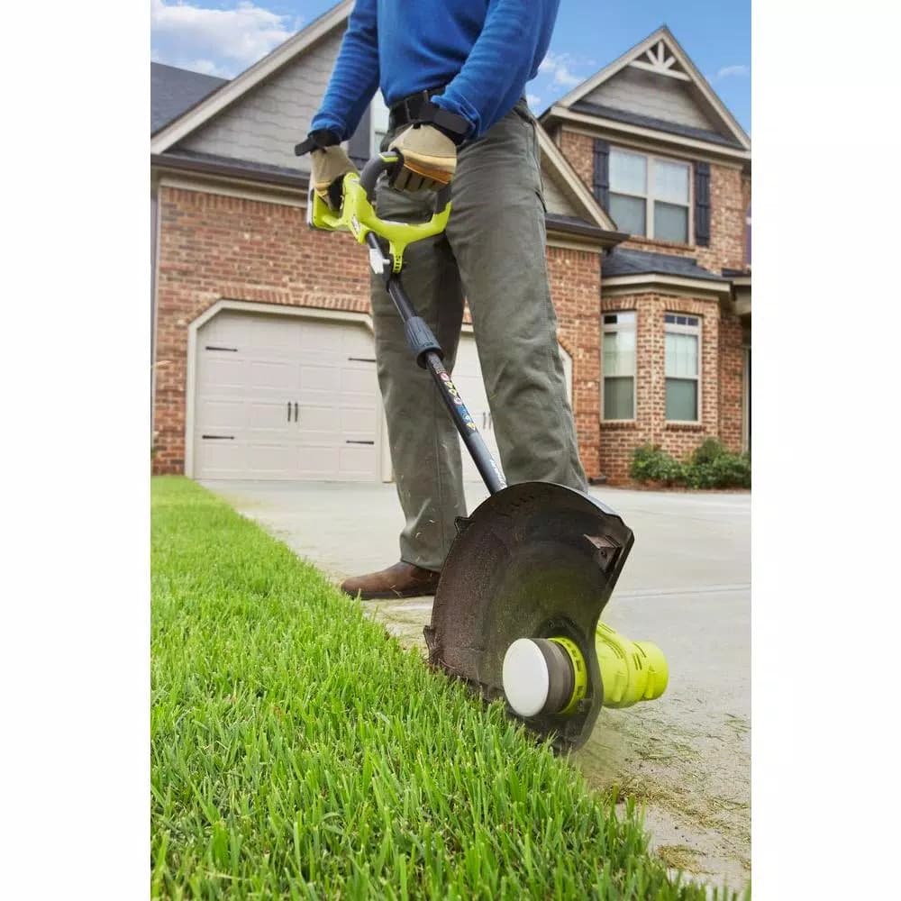RYOBI ONE+ 18V Cordless Lithium-Ion String Trimmer and Edger (Tool Only)