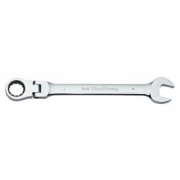GEARWRENCH 13 mm Flex Head Combination Ratcheting Wrench, 12-Point Steel thumbnail 1