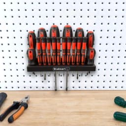 Stalwart 18-Piece Screwdriver Set with Magnetic Tips and Wall Mountable Rack thumbnail 6