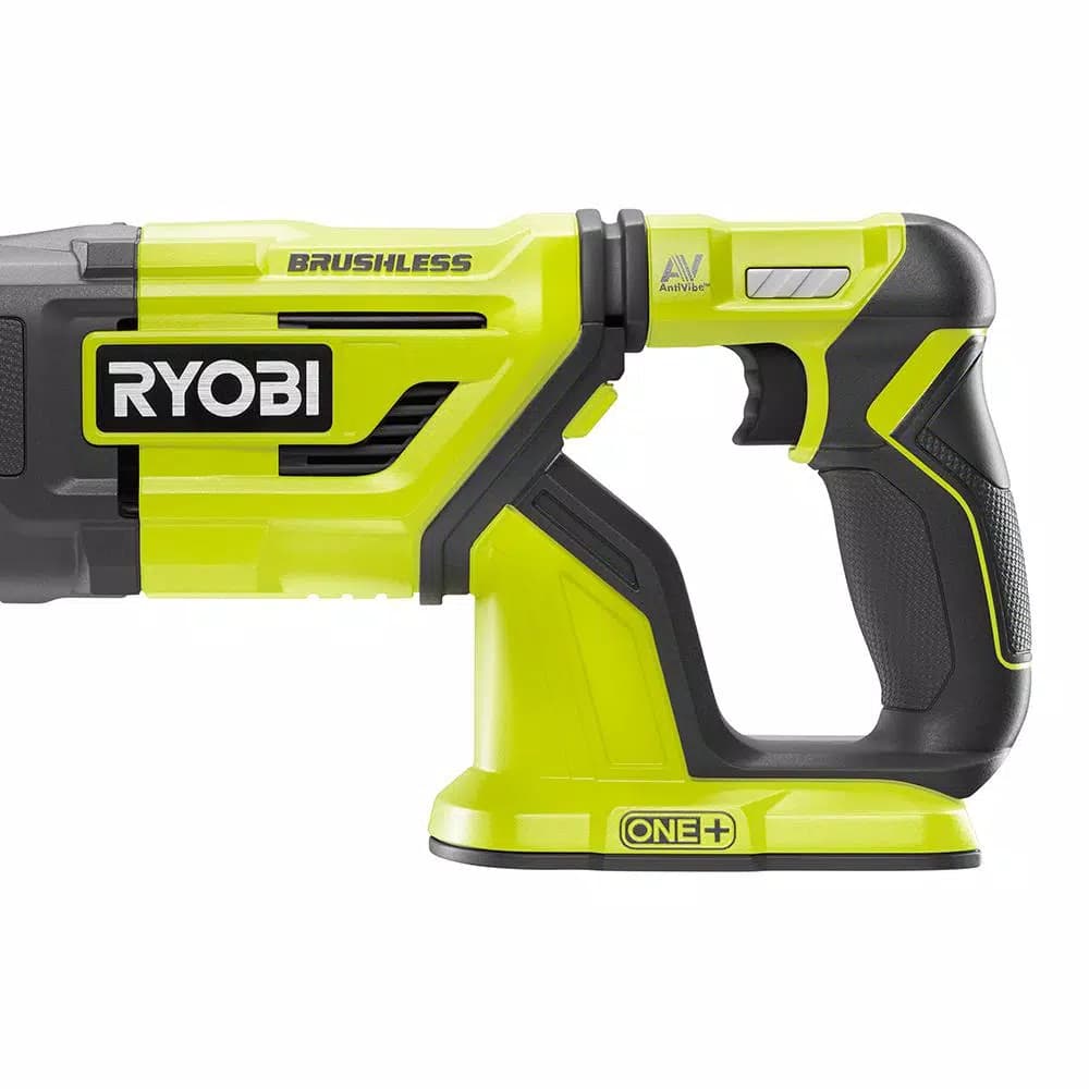 RYOBI 18V ONE+ Brushless Cordless Reciprocating Saw (Tool Only) with Wood Cutting Blade