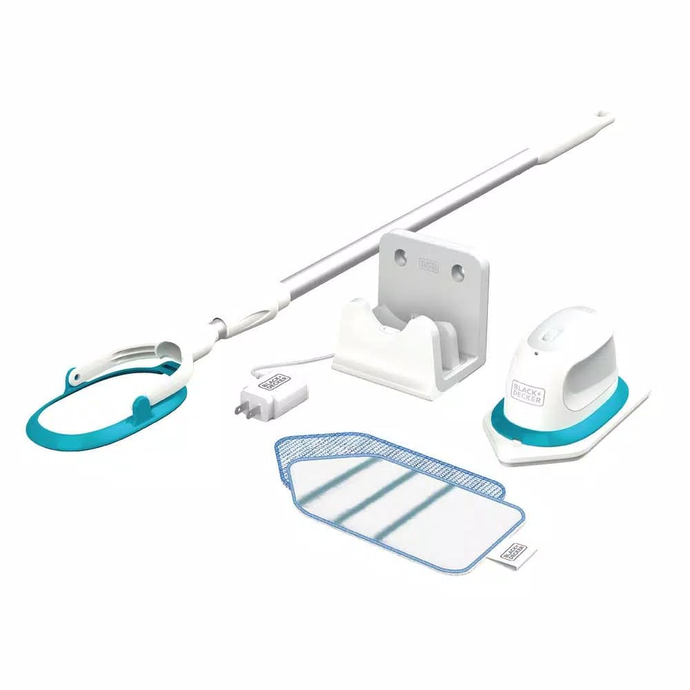 BLACK+DECKER Scumbuster Pro Rechargeable Powered Scrubber with Telescoping Extension Pole