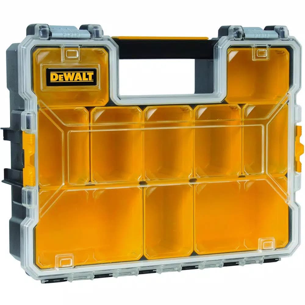 DEWALT FLEXVOLT Bi-Metal Reciprocating Saw Blade Set with 10-Compartment Small Parts Organizer, 8-Piece