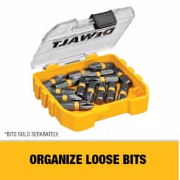 DEWALT MAX IMPACT 2.5 in. #2 Square Bits, 15-Piece Set with Storage Case thumbnail 6