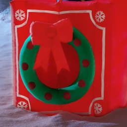 Home Accents Holiday 5 ft. Animated Airblown Inflatable Drum Major Bear in Jack-in-the-Box Christmas Decoration thumbnail 5