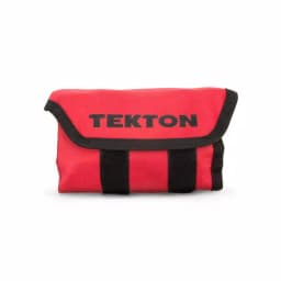 TEKTON 12-Piece Metric Stubby Combination Wrench Set, 8-19 mm with Roll-Up Pouch thumbnail 6