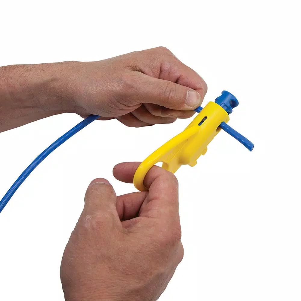 Klein Tools Twisted Pair Radial Stripper for CAT3, CAT5/5e, CAT6/6A