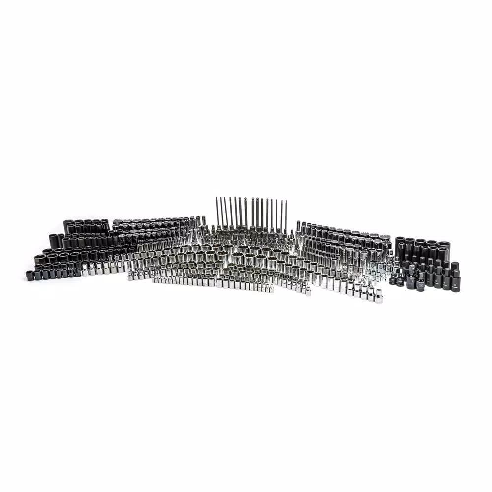 Husky 1025-Piece Master Mechanics Tool Set with 52 in. Heavy-Duty Combination Tool Chest and Rolling Cabinet
