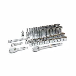 GearWrench 57-Piece 3/8 in. Drive 12-Point Ratchet and Socket Set thumbnail 1