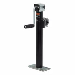 CURT Pipe-Mount Swivel Trailer Jack with Side Handle, 2,000 lbs. Capacity, 15 in. Travel thumbnail 3