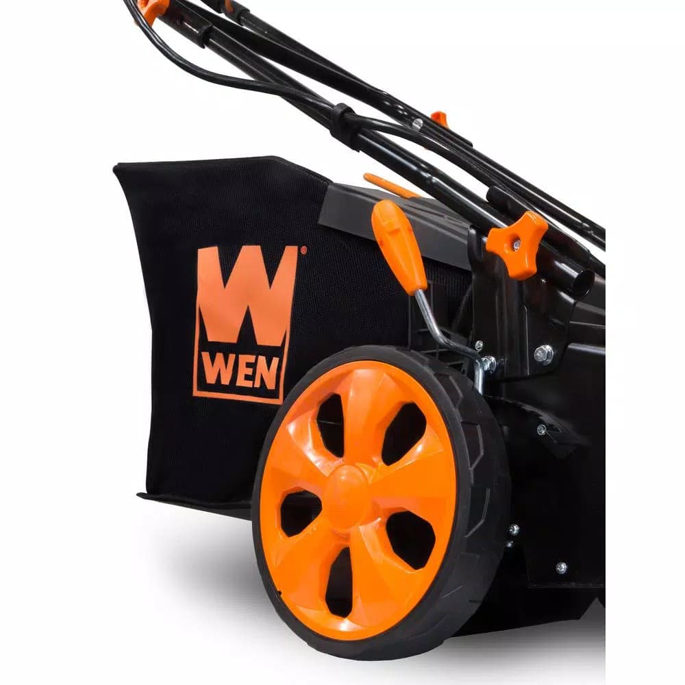 WEN 40V Max Cordless 19 in. 3-in-1 Walk Behind Push Lawn Mower with 2 Batteries and Charger