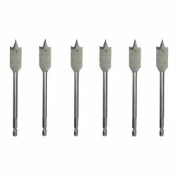 Drill America DMS Series Carbon Steel Spade Drill Bit Set, 6-Piece thumbnail 1