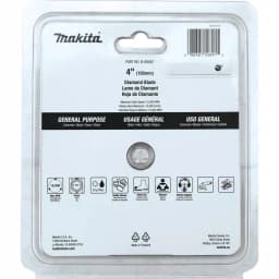 Makita 4 in. Segmented Rim Diamond Blade for Concrete, Brick, and Block thumbnail 3