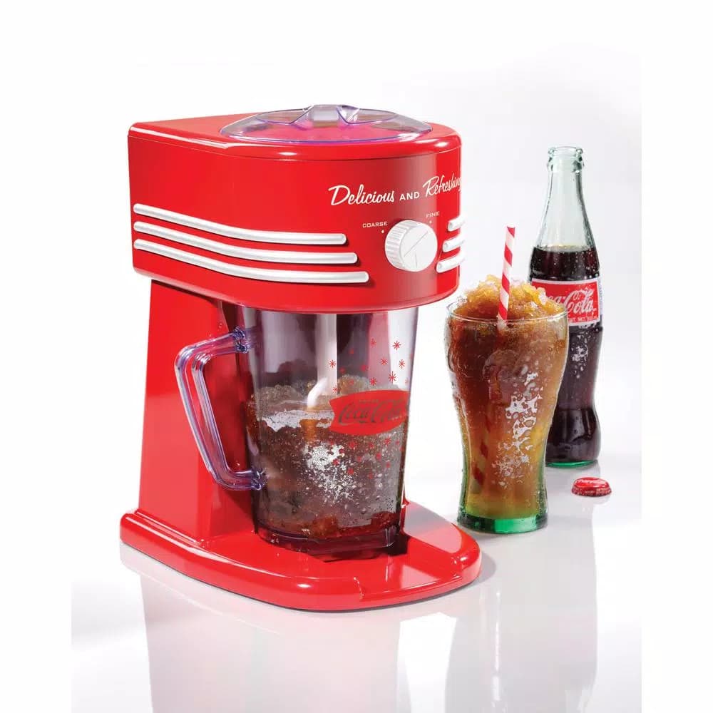 Nostalgia Coca-Cola 40 oz. Frozen Beverage Station Blender, Red