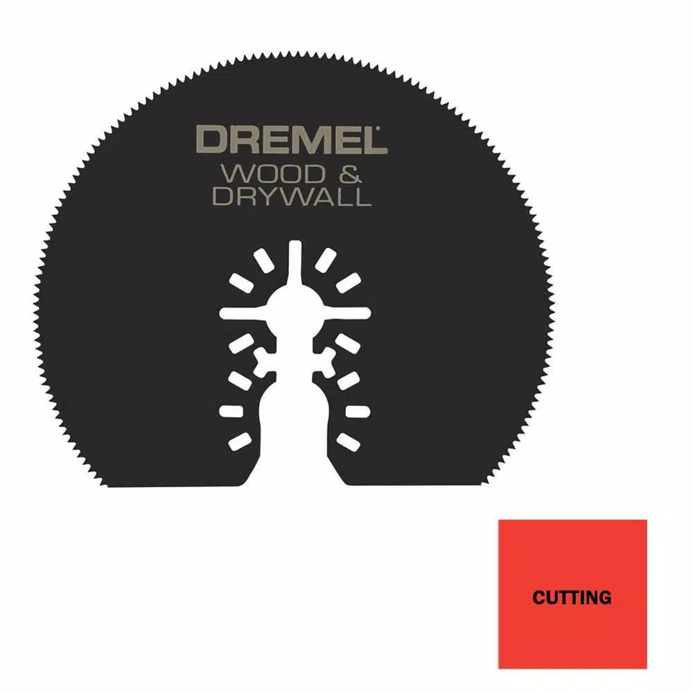Dremel Multi-Max 2.95 in. Universal Wood and Drywall Oscillating Saw Blade