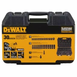 DEWALT 30-Piece 1/2 in. Drive Metric Impact Socket Set with DirectTorque Technology thumbnail 4