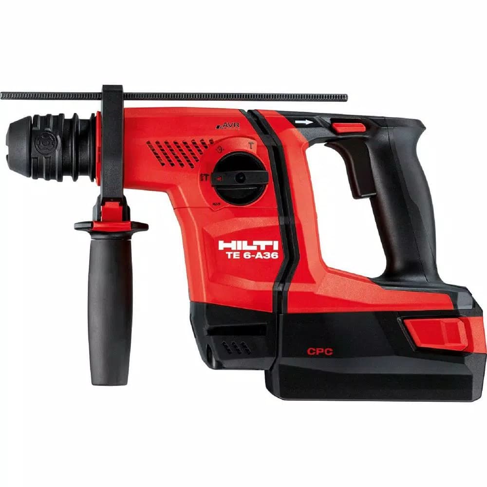 Hilti TE 6-A36 36V Cordless SDS Plus Rotary Hammer Drill with DRS Dust Removal Kit