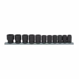 Husky 11-Piece 1/2 in. Drive Metric Impact Socket Set, Chrome Molybdenum Steel thumbnail 1