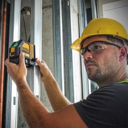 DEWALT 12V MAX Lithium-Ion Green Cross-Line Laser Level with 100 ft. Laser Distance Measurer Bundle thumbnail 9