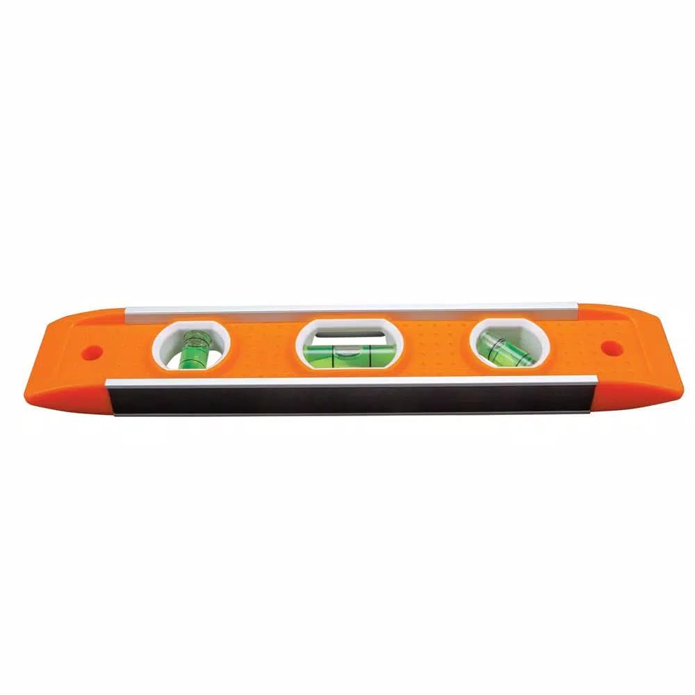 Klein Tools 9-Inch Magnetic Torpedo Level with High-Visibility Orange Body