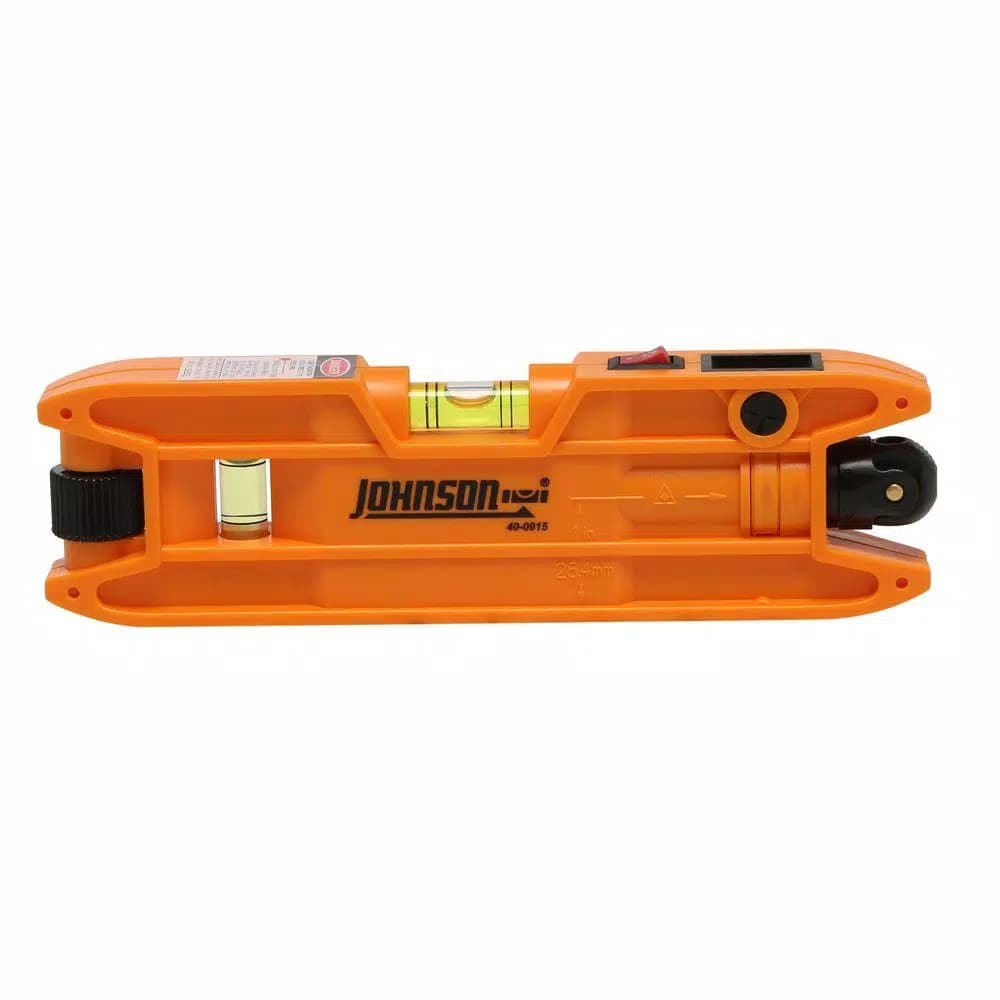 Johnson Torpedo Laser Level with Magnetic Edge and Rotating Head