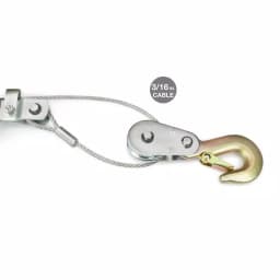 TEKTON 2 Ton Power Puller with 3/16 in. Aircraft-Grade Steel Cable thumbnail 8