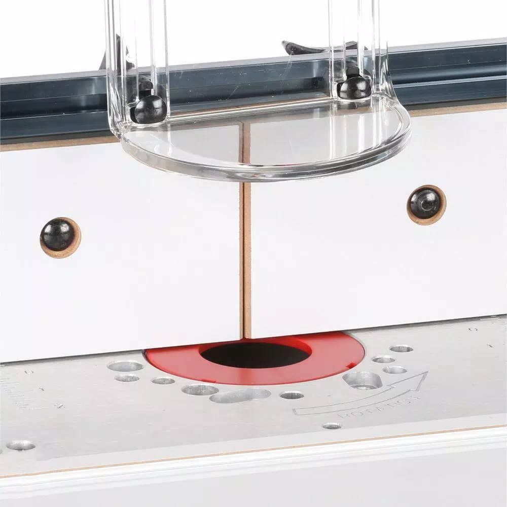Bosch Laminated MDF Benchtop Router Table with Cabinet and Aluminum Fence