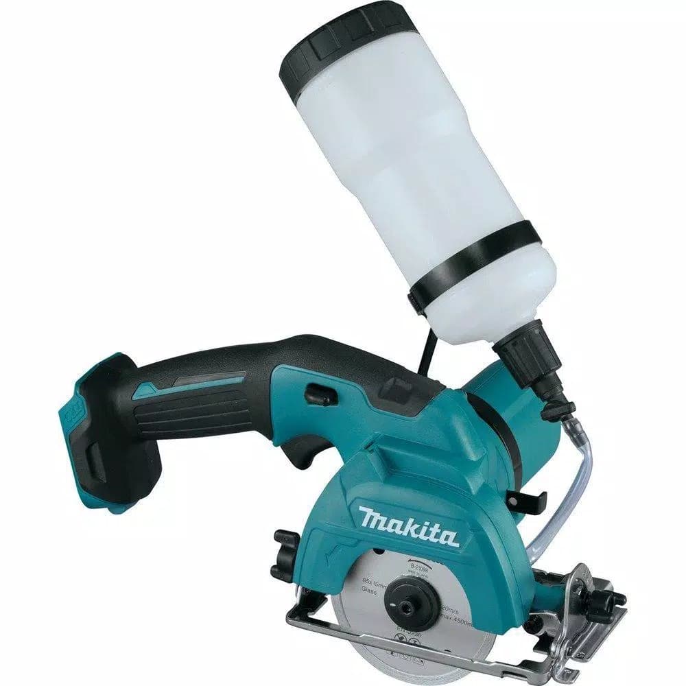 Makita 12V MAX CXT Cordless 3-3/8 in. Tile and Glass Saw, Tool Only