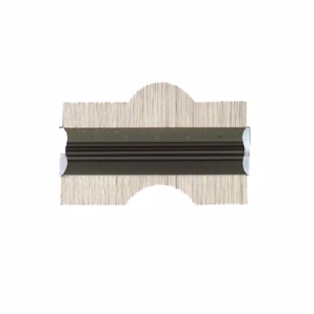 Johnson 6 in. Contour Gauge with Stainless Steel Wires and Ruled Edge