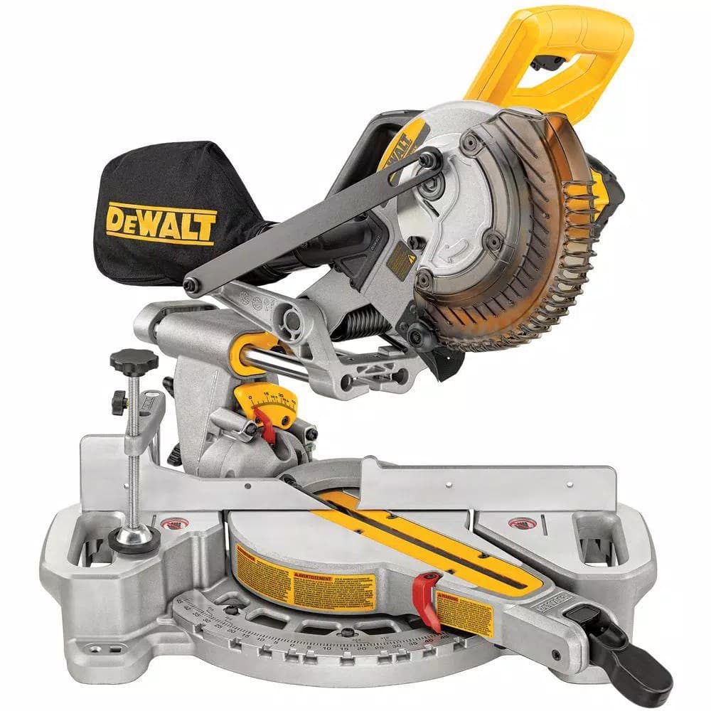 DEWALT 20V MAX Cordless 7-1/4 in. Sliding Miter Saw & 5 in. Random Orbital Sander Combo Kit
