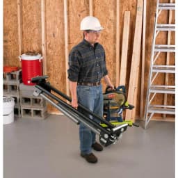 RYOBI Universal Miter Saw QUICKSTAND, Heavy-Duty Steel Folding Stand thumbnail 8