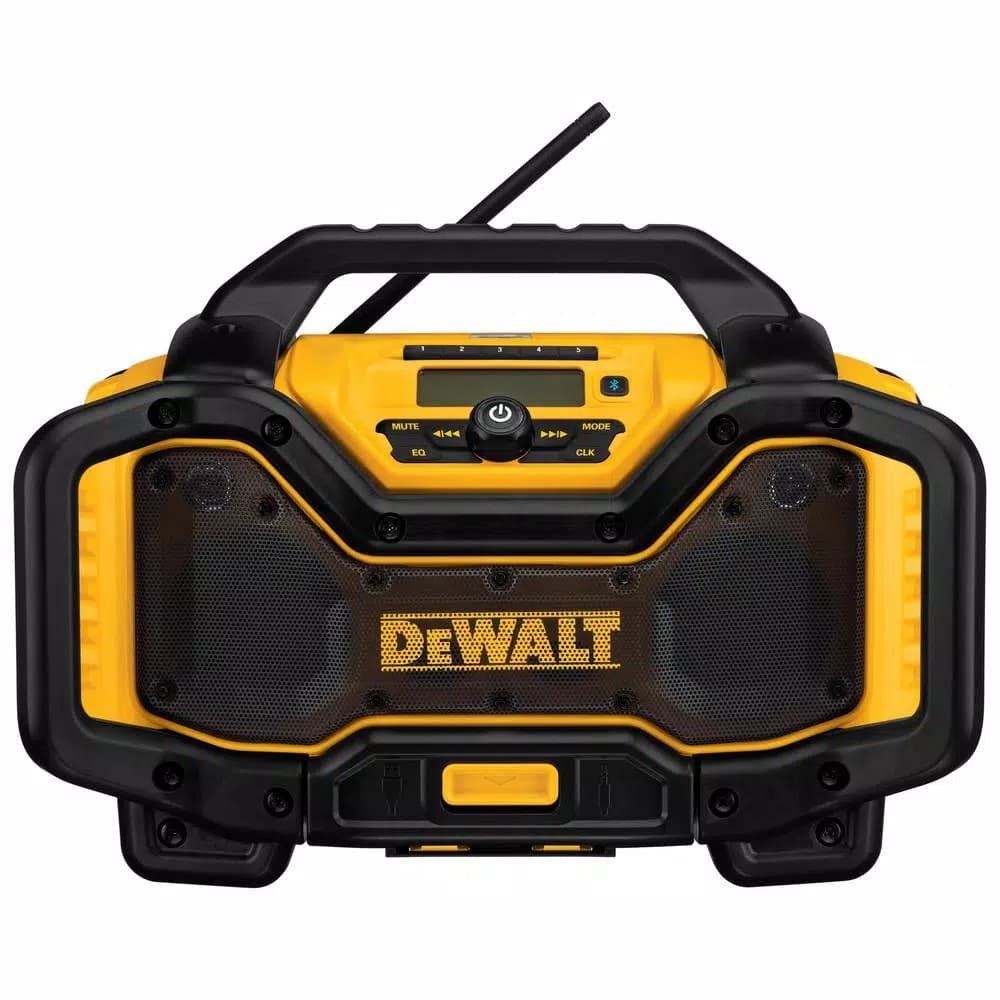 DEWALT FLEXVOLT 12 in. Brushless Sliding Compound Miter Saw Kit with (2) 6.0 Ah Batteries & Jobsite Radio