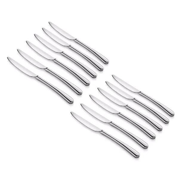 Artaste Rain II 12-Piece Forged 18/10 Stainless Steel Dinner Knife Set