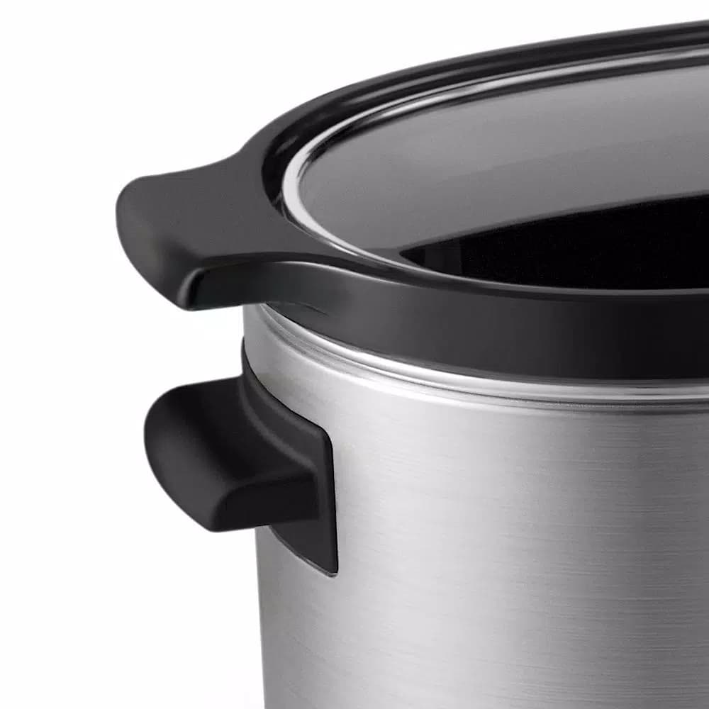KitchenAid 6 Qt. Programmable Stainless Steel Slow Cooker with Digital Timer