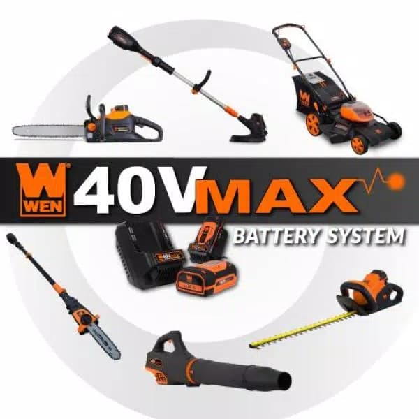 WEN 40V Max Lithium-Ion 4 Ah Rechargeable Battery