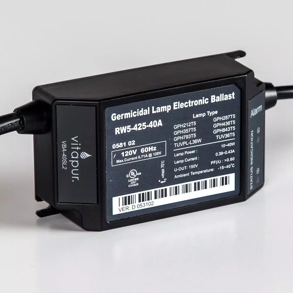 Vitapur VB-40SL2 Replacement Ballast for VPS1140-1 UV Lamp Systems