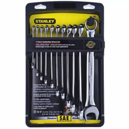 STANLEY 11-Piece SAE Combination Wrench Set with Max-Drive System thumbnail 2