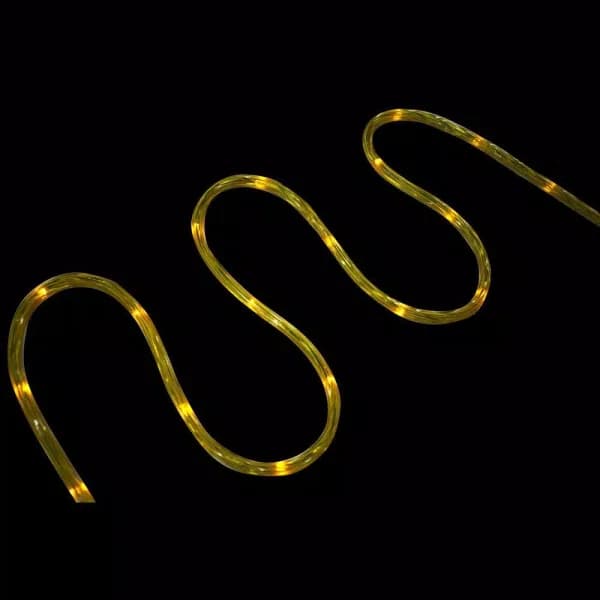 Starlite Creations 18 ft. 72-LED Mini Rope Gold Lights, Weather Resistant Indoor/Outdoor Specialty Lights